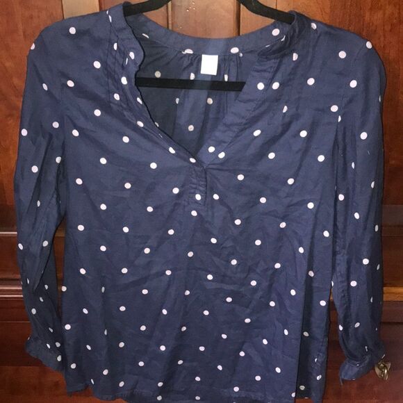 Old Navy Tops - Old Navy polka dot blouse